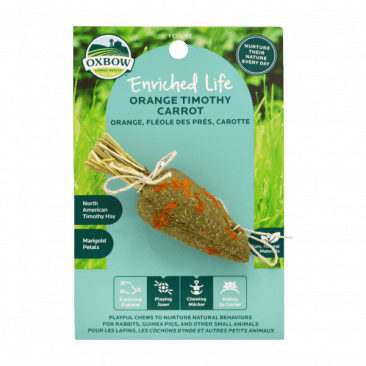 Oxbow Enriched Life - Orange Timothy Carrot - Pisces Pet Emporium