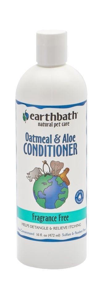 Earthbath Oatmeal & Aloe Conditioner - Fragrance Free 16oz - Pisces Pet Emporium