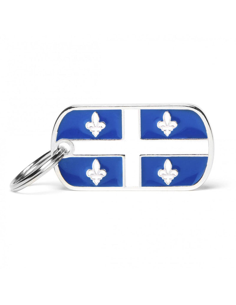 MyFamily Pet ID Tag - Quebec Flag - Pisces Pet Emporium