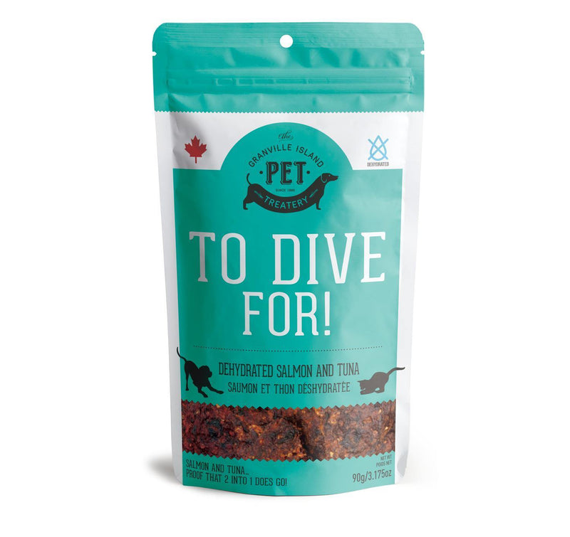 Granville Island Pet Treatery - To Dive For! 80g - Pisces Pet Emporium