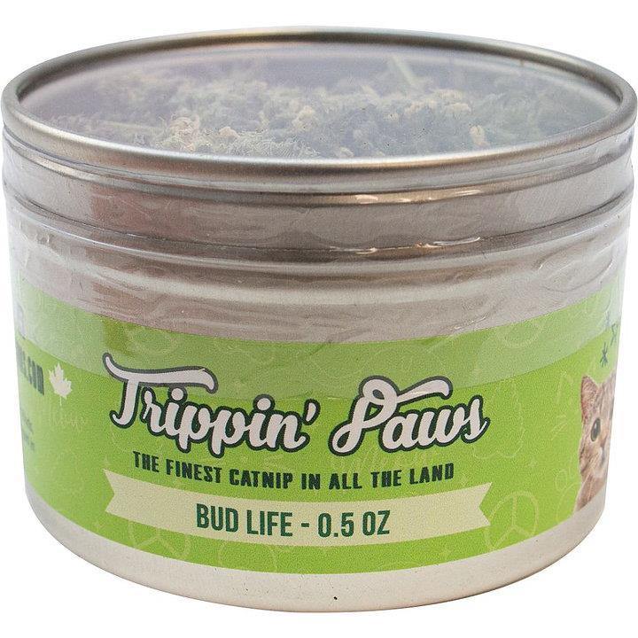 Trippin' Paws Catnip - Bud Life 0.5oz Tin - Pisces Pet Emporium