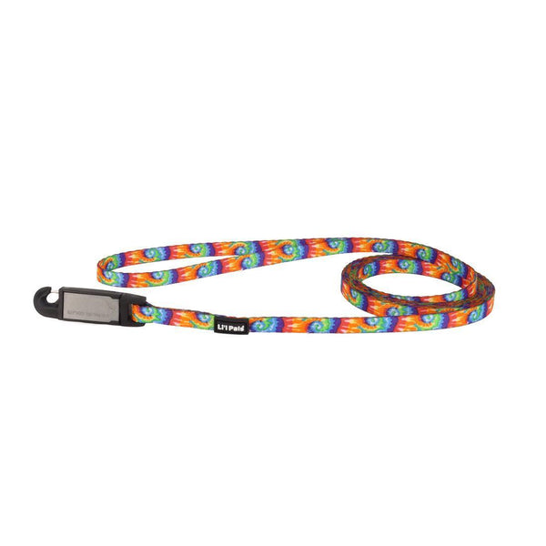 Lil Pals Patterned Leash - Bright Tie Dye - Pisces Pet Emporium