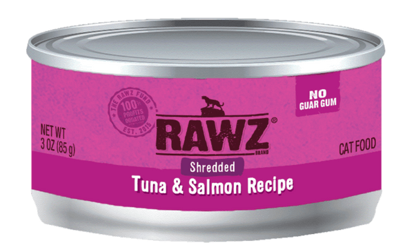 Rawz Shredded Tuna & Salmon Recipe - 156g - Pisces Pet Emporium