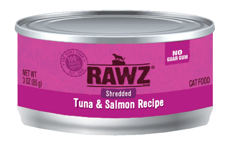Rawz Shredded Tuna & Salmon Recipe - 156g - Pisces Pet Emporium