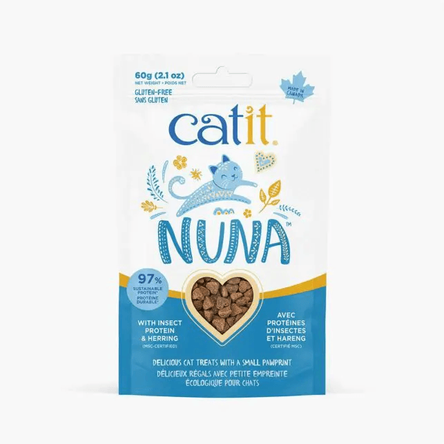 Catit Nuna Insect Protein & Herring Recipe 60g - Pisces Pet Emporium