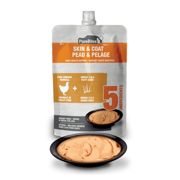 Purebites Squeezables for Cats - Skin & Coat 2.5oz - Pisces Pet Emporium
