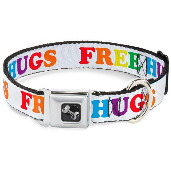 Buckle-Down Free Hugs - Collar/Leash - Pisces Pet Emporium