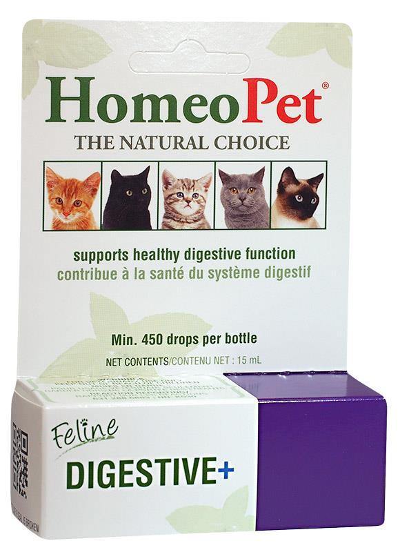 HomeoPet Feline Digestive+ 15mL - Pisces Pet Emporium