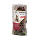 Living World Green Botanical Hay Bale - Flowers 200g - Pisces Pet Emporium