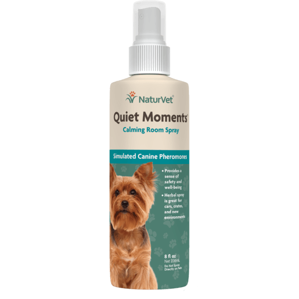 NaturVet Quiet Moments Calming Room Spray for Dogs 8oz - Pisces Pet Emporium
