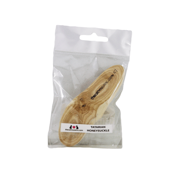 The Cat House Honeysuckle Wood Chunk 24-31g - Pisces Pet Emporium