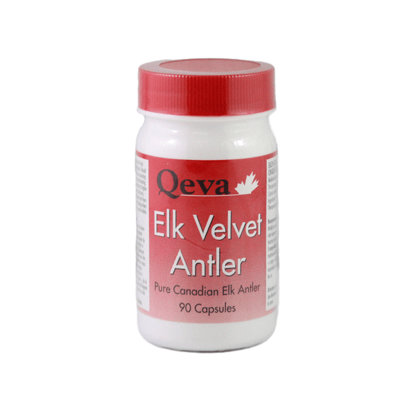 Qeva Elk Velvet Antler Capsules - 90ct - Pisces Pet Emporium