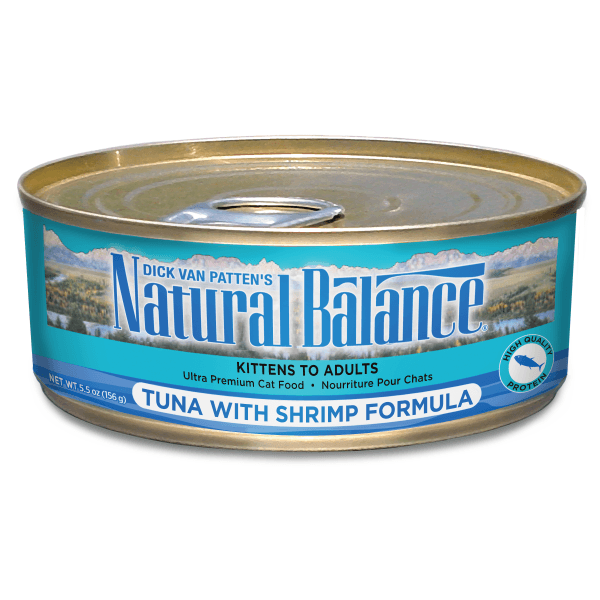Natural Balance Canned Cat Food - Tuna & Shrimp 156g - Pisces Pet Emporium