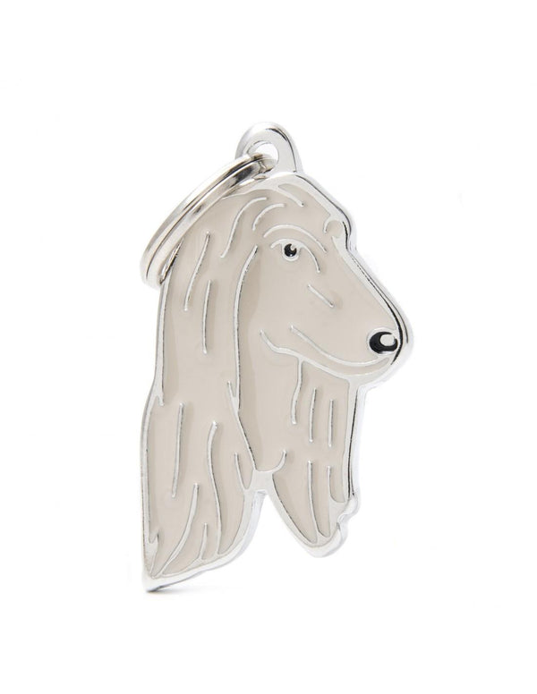 MyFamily Pet ID Tag Afghan Hound Dog Tag | Pisces