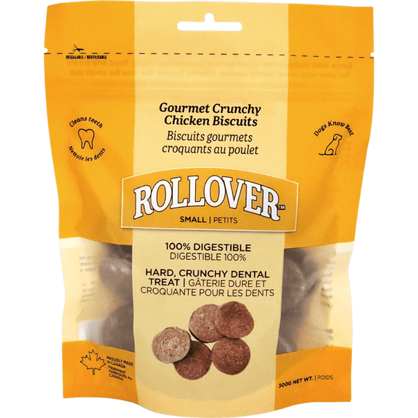 Rollover Crunchy Biscuits - Chicken 300g - Pisces Pet Emporium