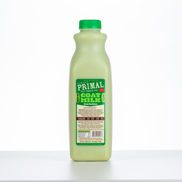 Primal Raw Green Goodness Goat Milk - Pisces Pet Emporium