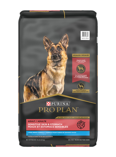 Purina Pro Plan Large Breed Sensitive Skin & Stomach Salmon & Rice Formula 15.9kg