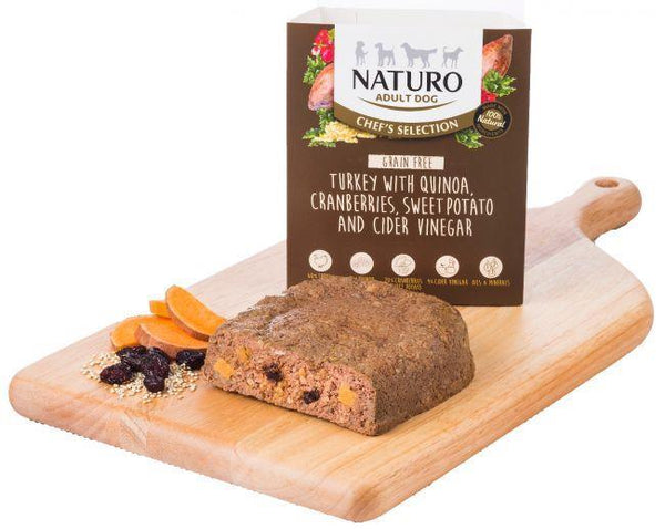 Naturo Chef's Selection - Grain-Free Turkey 400g - Pisces Pet Emporium