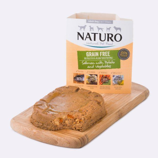 Naturo Salmon & Potato for Dogs 400g - Pisces Pet Emporium