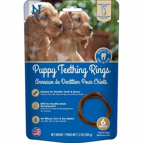 N-Bone Puppy Teething Ring 6-Pack - Peanut Butter - Pisces Pet Emporium
