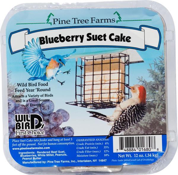 Pine Tree Farms Blueberry Suet Cake - Pisces Pet Emporium