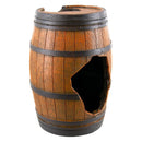 Underwater Treasures Rum Barrel With Hole - Pisces Pet Emporium