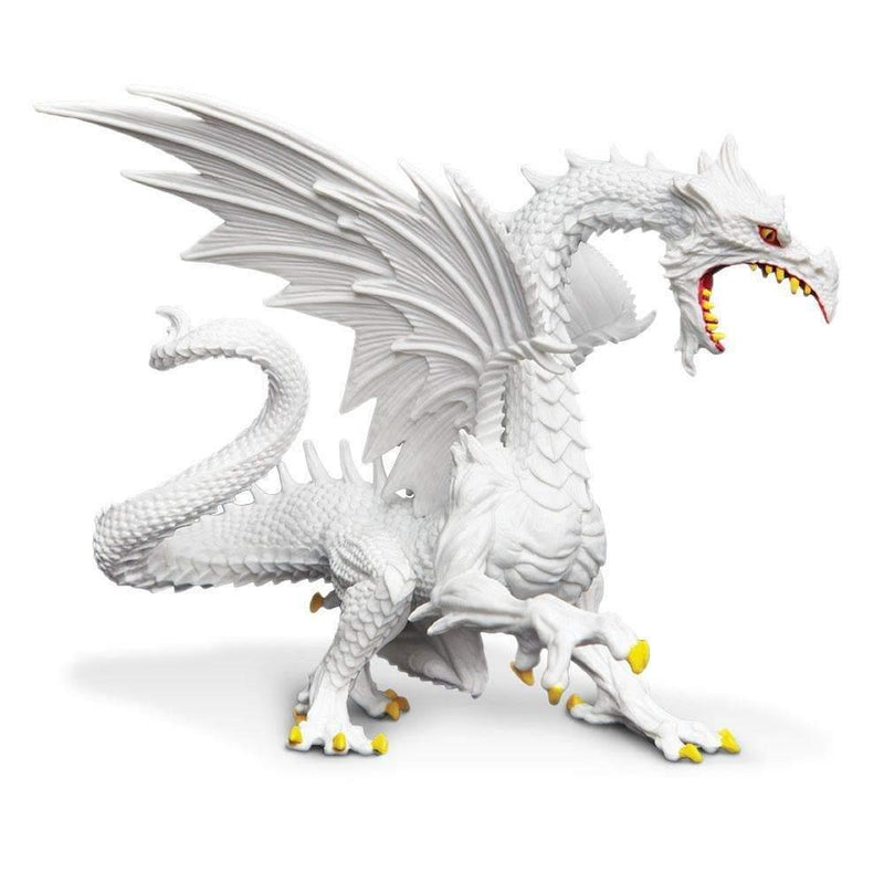 Safari Ltd. Glow-in-the-Dark Snow Dragon Toy - Pisces Pet Emporium