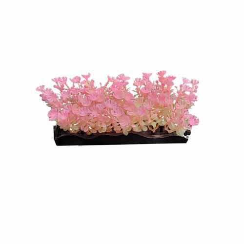 Penn Plax Aqua-Scaping Glow Bunch Plant - Pink - Pisces Pet Emporium