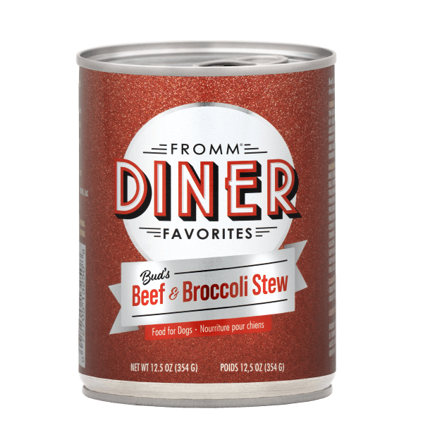 Fromm Diner Bud's Beef & Broccoli Stew for Dogs 354g - Pisces Pet Emporium