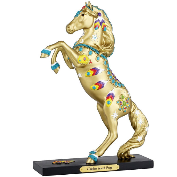Painted Ponies Figurine - Golden Jewel Pony - Pisces Pet Emporium
