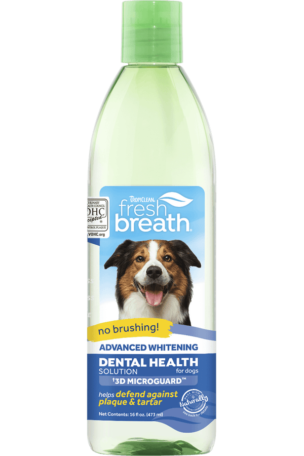 Tropiclean Fresh Breath Dental Health Solution 16oz - Pisces Pet Emporium