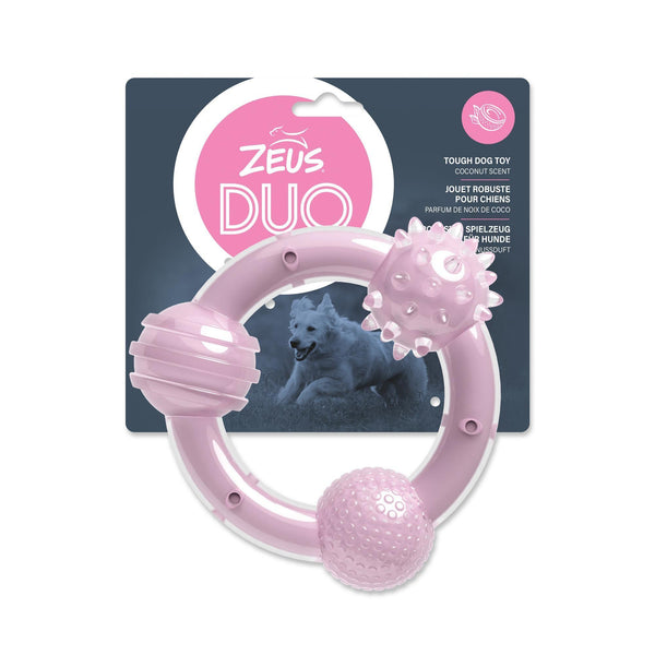 Zeus Duo Tri-Ring - Lilac - Pisces Pet Emporium
