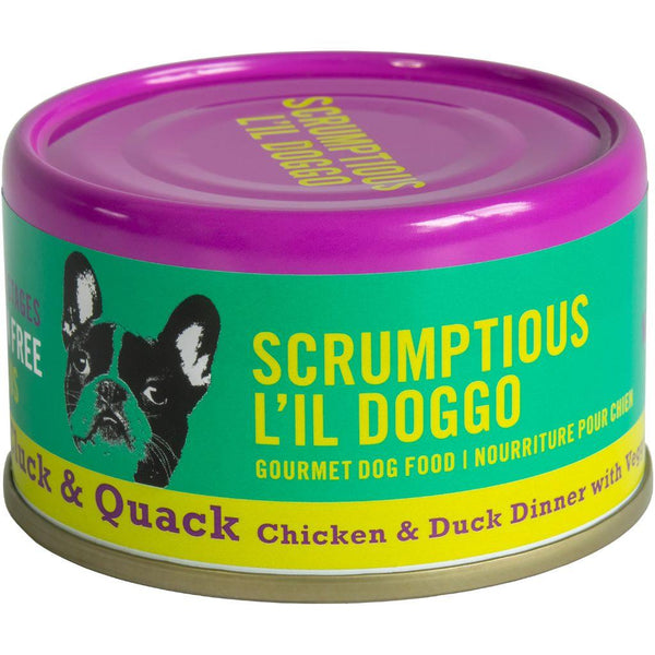 Scrumptious L'il Doggo Food - Cluck & Quack Chicken & Duck Dinner | Pisces Pets