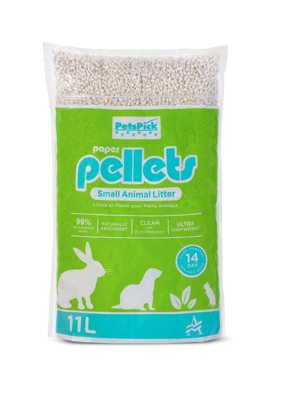 PetsPick Paper Pellet Litter Small Animal | Pisces