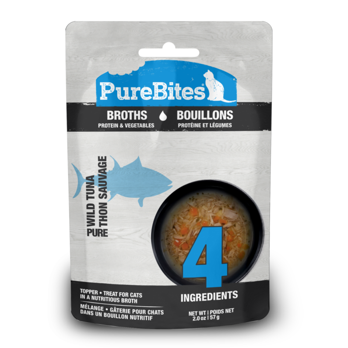 Purebites Cat Broths Tuna Vegetable Topper | Pisces
