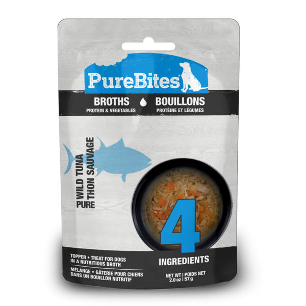Purebites Dog Broths Tuna Veg Topper | Pisces