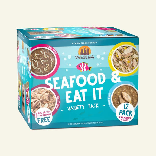 Weruvas Seafood & Eat It Variety Pack Cat Food | Pisces