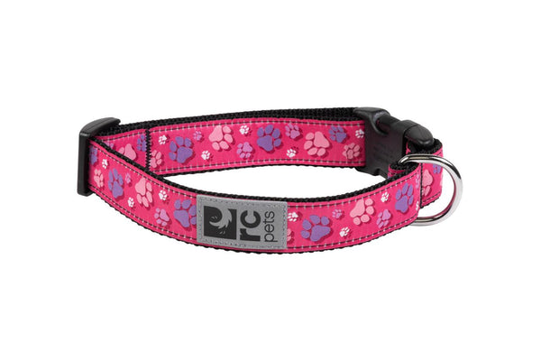 RC Pets Clip Collar - Pink Fresh Tracks Dog | Pisces
