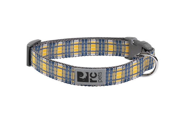 RC Pets Clip Collar - Marigold Plaid Dog | Pisces