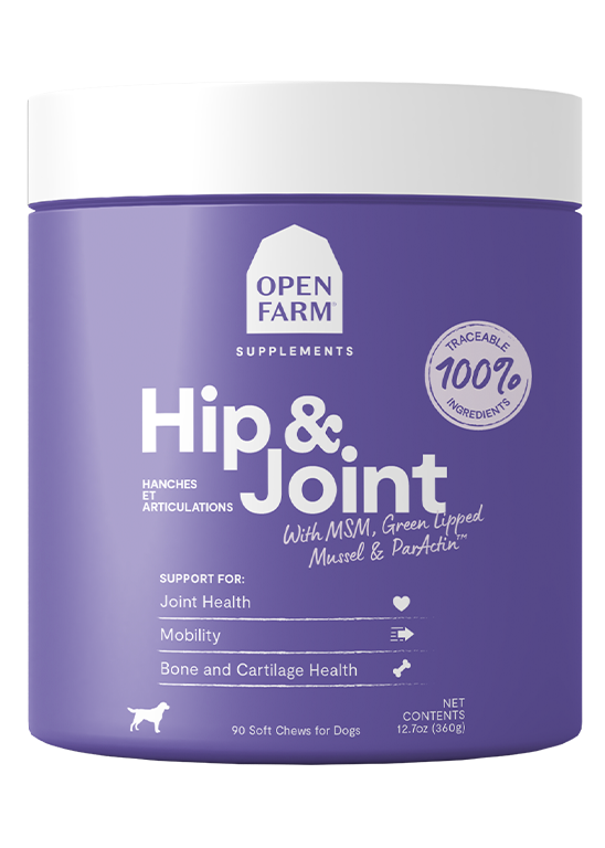 Open Farm Hip & Joint Supplement Chew Dog | Pisces