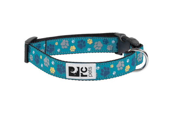 RC Pets Clip Collar - Teal Fresh Tracks Dog | Pisces