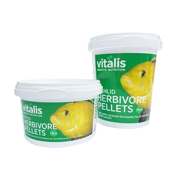 Vitalis Cichlid Herbivore Pellets Fish Food | Pisces