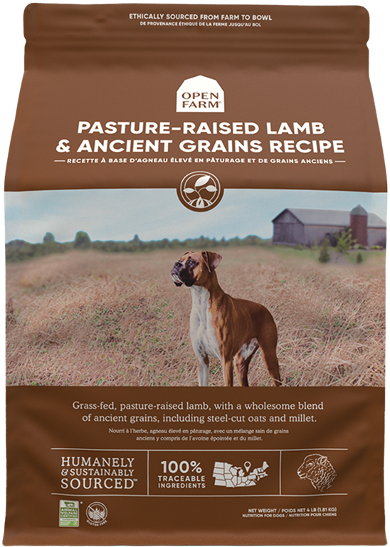 Open Farm Ancient Grains Lamb Dog Food | Pisces