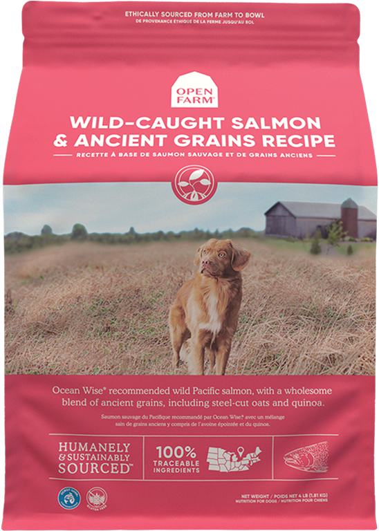 Open Farm Ancient Grains Salmon Dog Food | Pisces