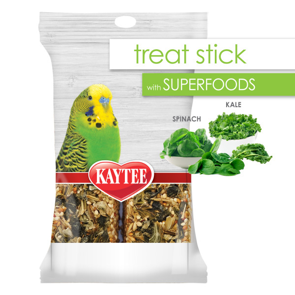 Kaytee Superfood Treat Stick - Spinach & Kale | Pisces