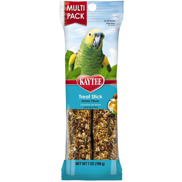 Kaytee Honey Treat Stick Multi-Pack - Parrot | Pisces