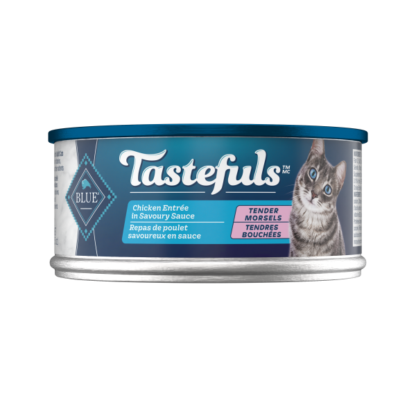 Blue Cat Tastefuls Adult Chicken Morsels in Gravy | Pisces