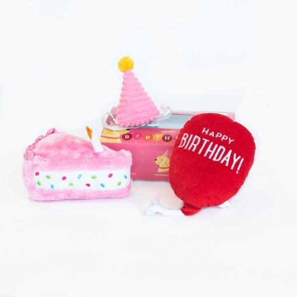 ZippyPaws Plush Birthday Box Toys | Pisces