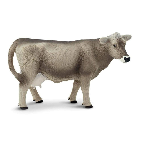 Safari Ltd. Brown Swiss Cow Toy | Pisces