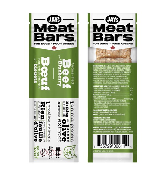 Jay's Meat Bars - Grass-Fed Beef and Blueberry | Pisces